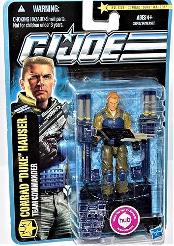 G.I. Joe Pursuit of Cobra Conrad "Duke Hauser Equipo Comandante 3.75 inch