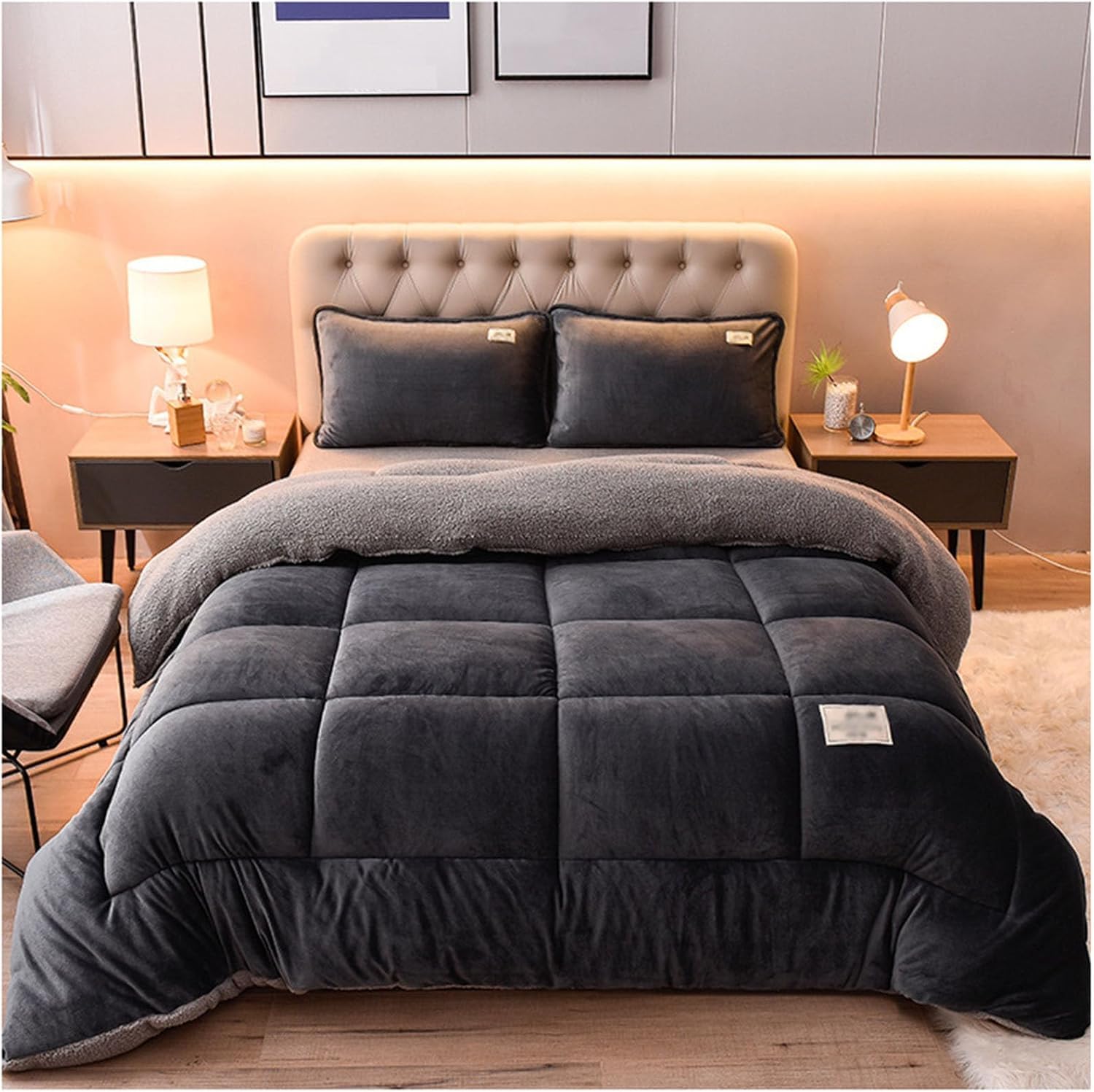 Couette respirante hiver contre le froid et les allergies de lit