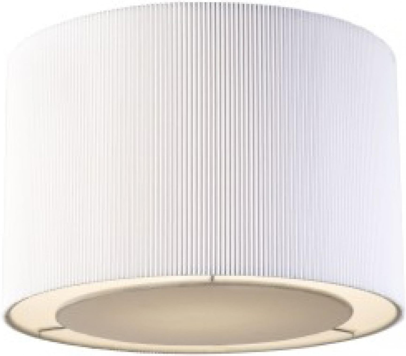 Colette 1 Light Drum Pendant Light Shade Colour: White