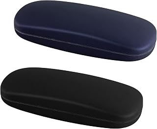2 Stücke Brillenetui Hardcase Hartschalen Brillenbox
