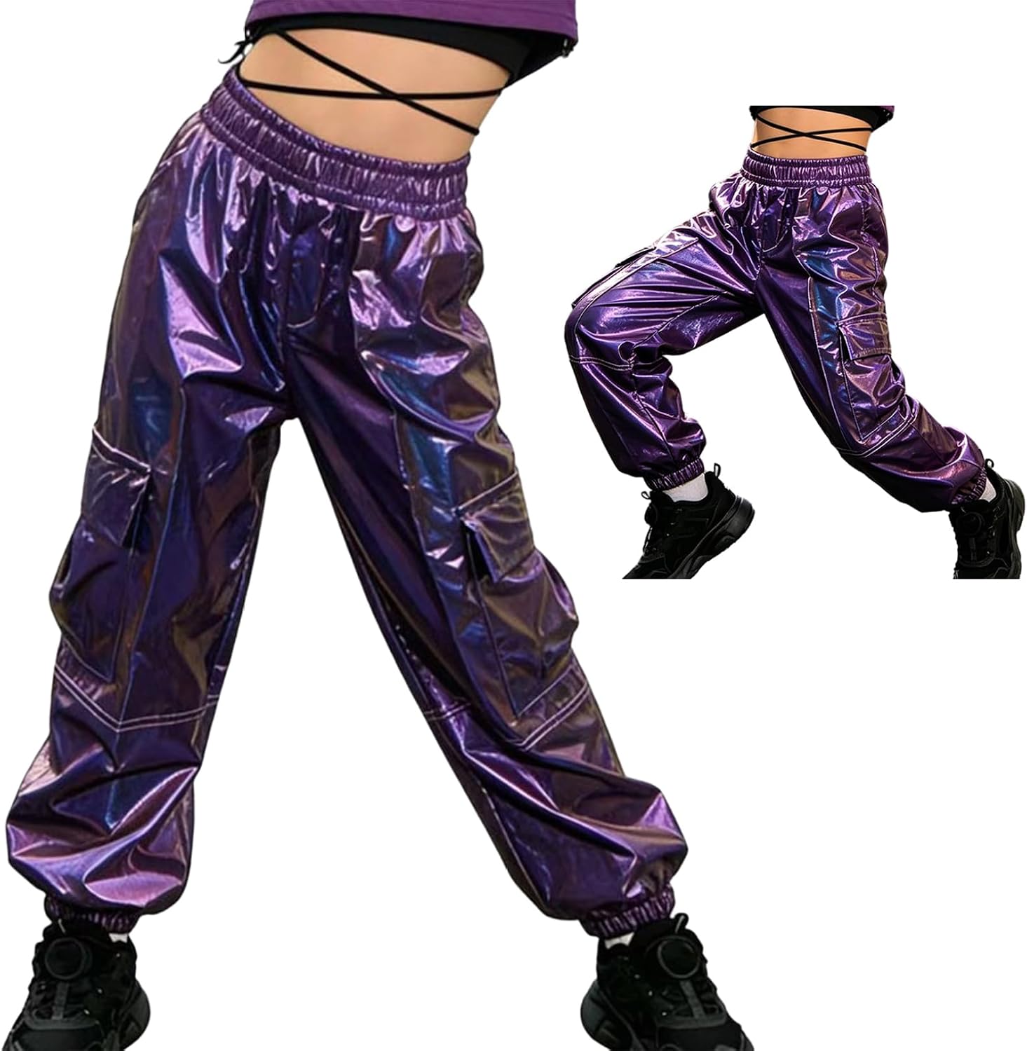 Hularka Boys Hip Hop Dance Pants Street Dance Disco Outfit