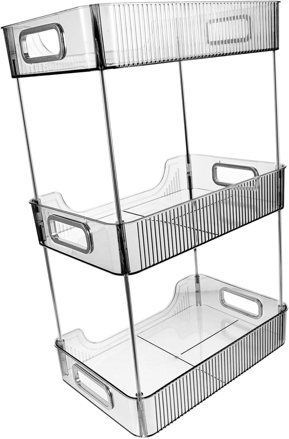 Multi-Layer Bathroom Organizer Rack Versatile Countertop Storage Shelf for Cosmetics Kitchen Sundries and Office Supplies and Space-Saving Design