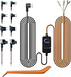 REDTIGER Dash Cam Acc Multi-Size Hardwire Kit with Voltage Indicator for Dash Camera, USB C Power Port, 24H Parking Monitoring with Low Voltage Protection