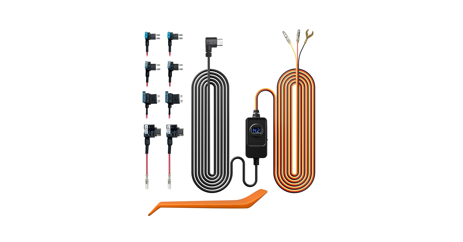 Amazon.com: REDTIGER Dash Cam Acc Multi-Size Hardwire Kit