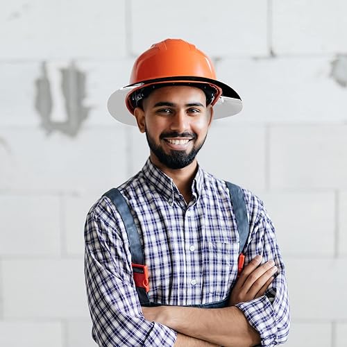 Miniatura 6 de Sombrero duro visera de poliuretano protector solar reutilizable y reemplazable extensor de sombrero para casco de calor solar protector de seguridad