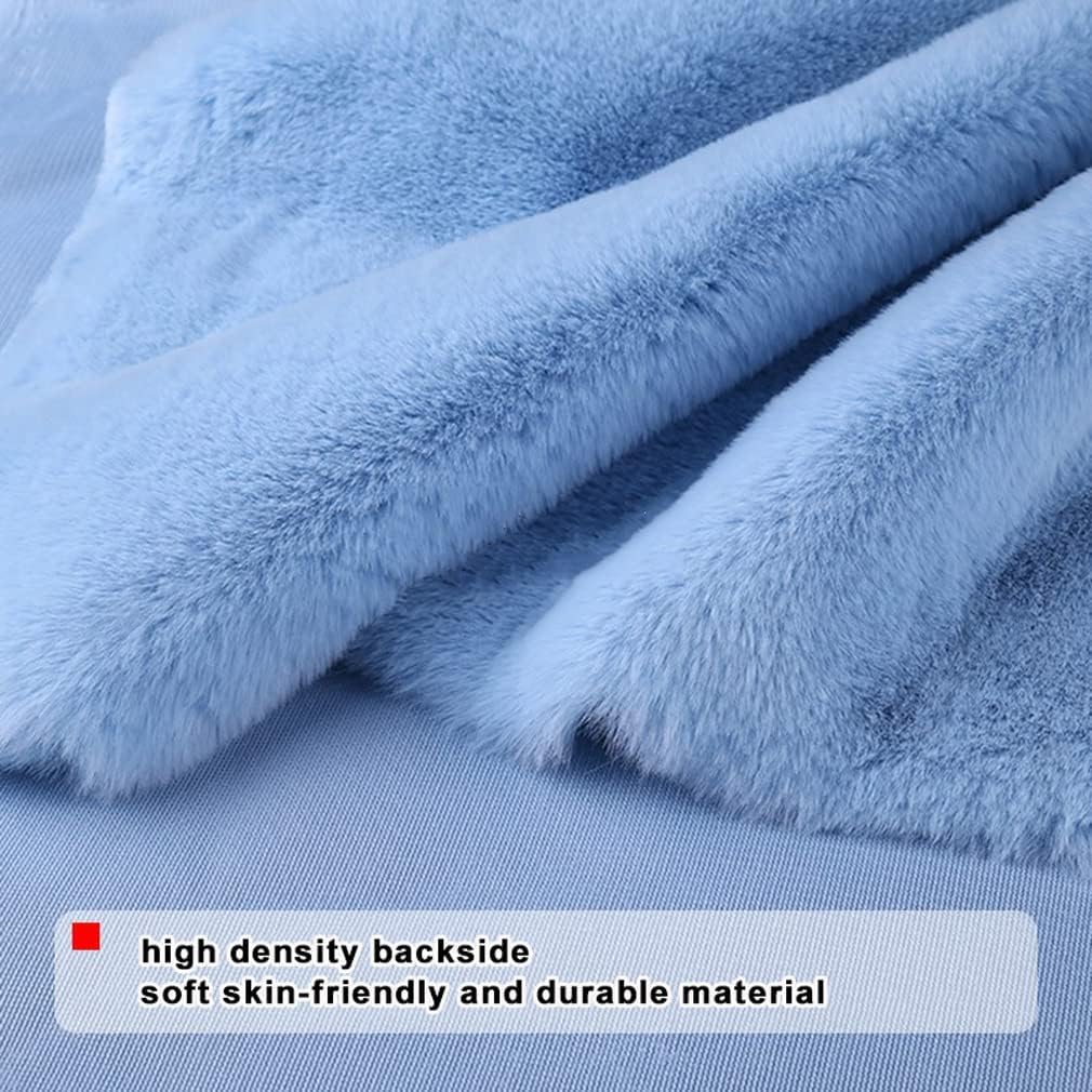 LNNW Tissu Tissu en fausse fourrure 180x50cm, tissu doux à poils courts for Costumes, tapis, coussin artisanal DIY pour habillement,couture