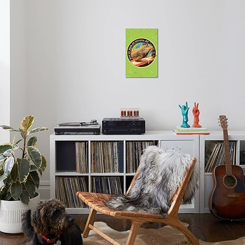 Miniatura 4 de Trends International Jim Baldwin - Iguana Canvas Wall Poster