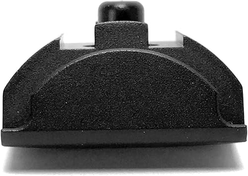 Miniatura 4 de BASTION para los modelos Glock G17, 19, 24, 31, 32, 34, 35, 37, 38 | Gen 4 | Gen 4 | Enchufe de aluminio de repuesto grabado con láser (blanco)