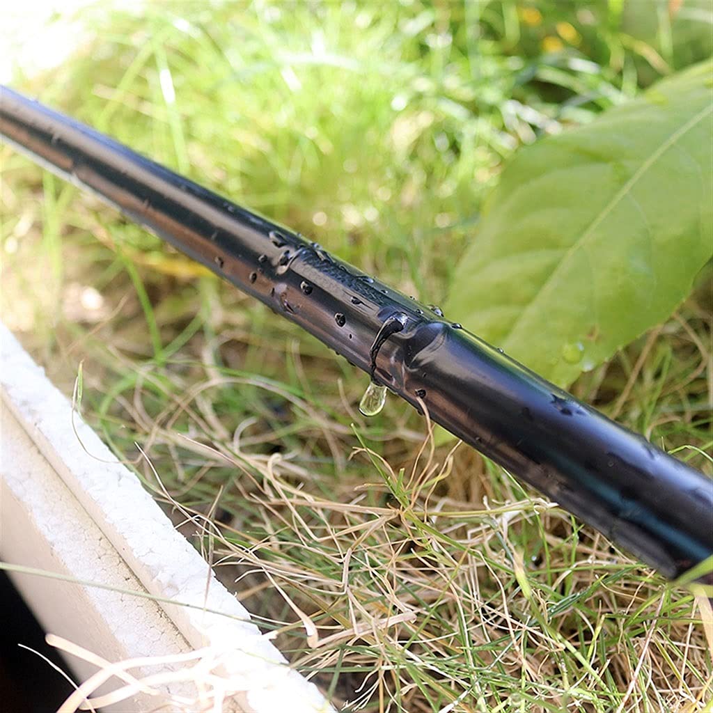 Tubo for microirrigazione, tubo flessibile piatto in PE, lunghezza 20-100 m | Tubo for irrigazione con nastro gocciolante, distanza tra i fori 10-40 cm, spessore 0,2 mm(Space 20cm,20m)