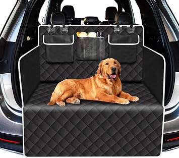 SUV Cargo Liner for Dogs for Jaguar F-PACE 2017-2026, Nonslip Durable Dog Cargo Cover Mat Water Resistan Scratch Resistant Dog Trunk Cover SUV Dog Cargo Liner
