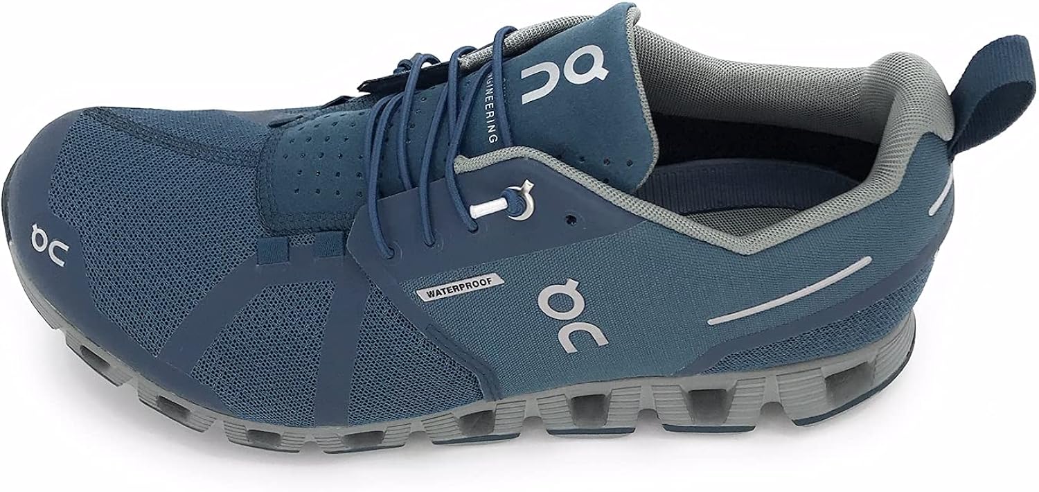 ON Running Mens Cloud Waterproof Mesh Storm Lunar Trainers 7.5 UK