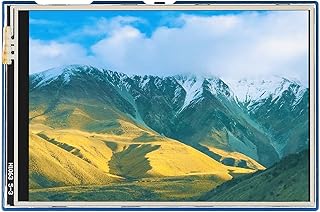 TOP1 Waveshare 3.5 Inch Resistive Touch Display Module for Raspberry Pi Pico 65K RGB Colors Monitor 480×320 Pixels Screen SPI Communication Built-in ILI9488 Driver Chip