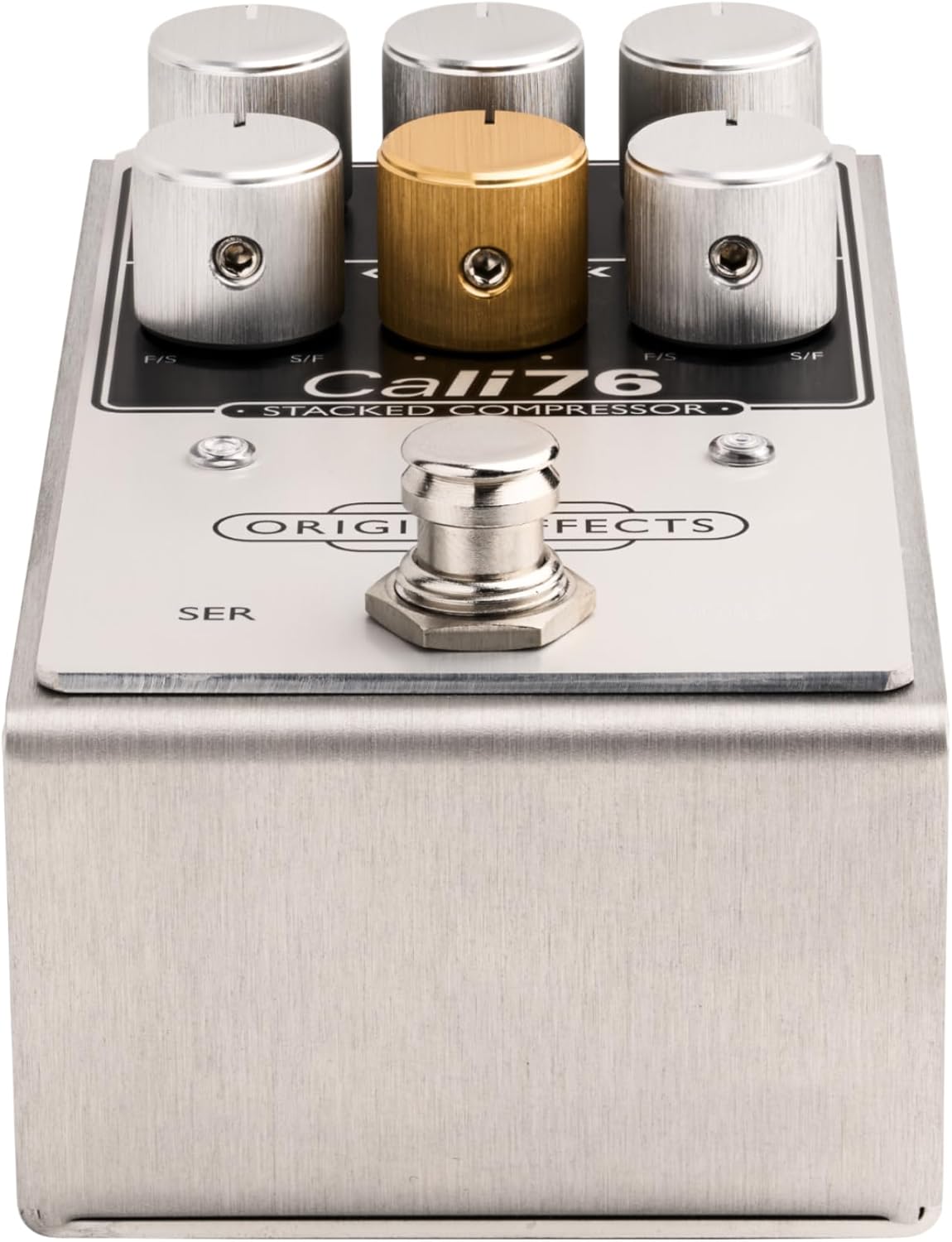Origin Effects Cali76 Stacked Compressor Pedal - Silver