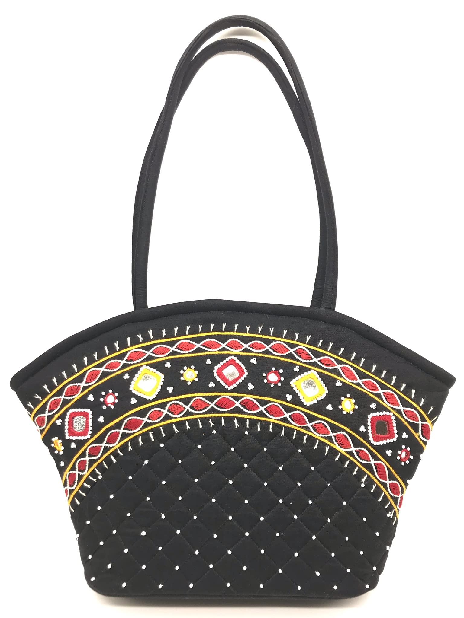 See full amazon price history chart for srishopify handicrafts Black Tote Bags For Women Under Banjara Ethnic Hand Embroidery Ladies Black Bag Cotton Travel Party Birthday Diwali Gift Items For Family (medium 9x13x3 inch) Black Bag srishopify handicrafts Black Tote Bags For Women Under Banjara Ethnic Hand Embroidery Ladies Black Bag Cotton Travel Party Birthday Diwali Gift Items For Family (medium 9x13x3 inch) Black Bag (B09CMTFSBR) Amazon Price History, Amazon Price Tracker