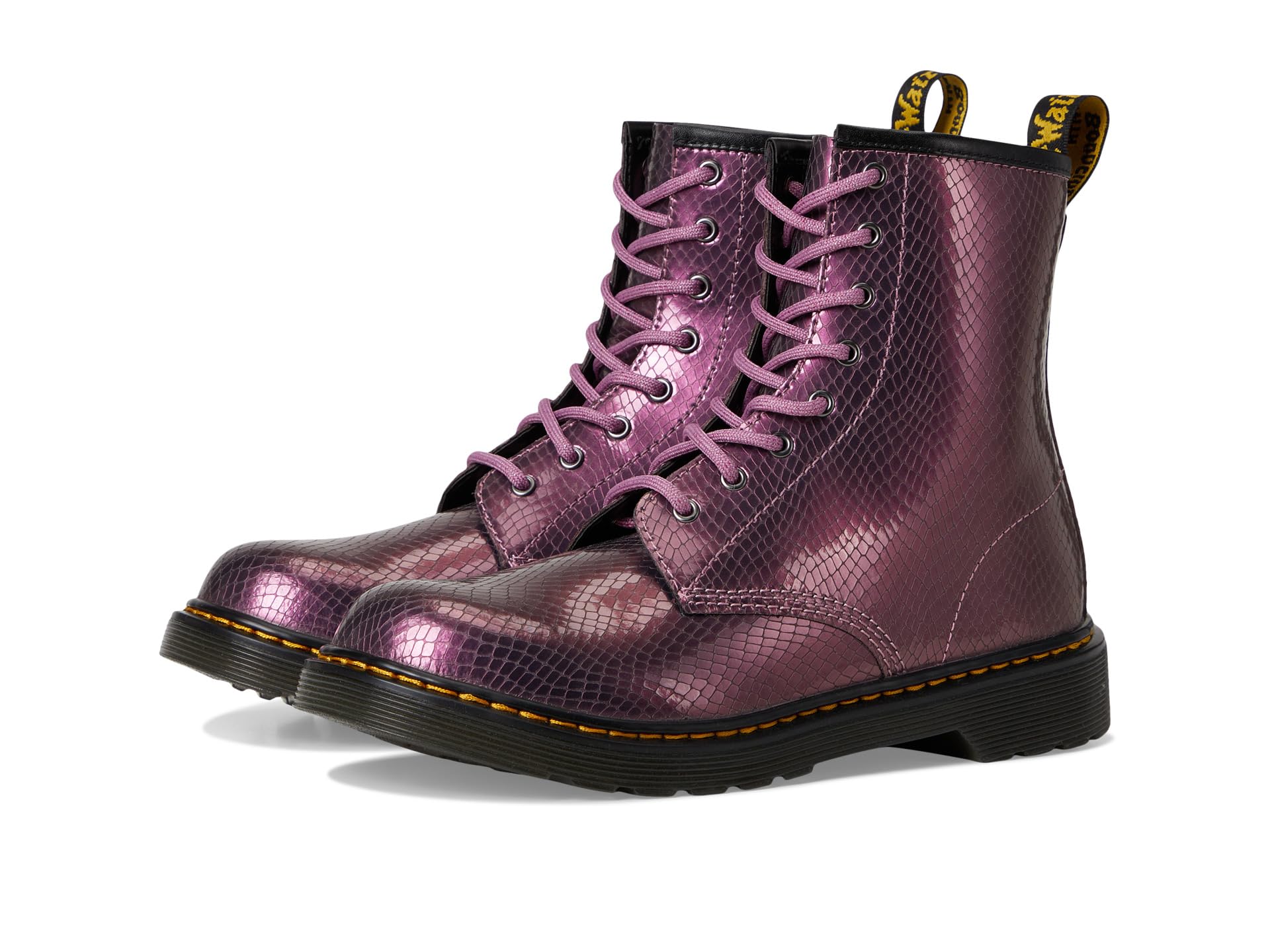 Dr. Martens unisex-child 1460 Lace Up Boot
