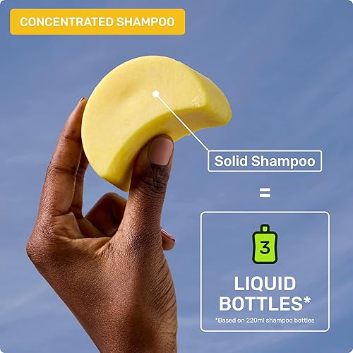 Miniatura 7 de Ethique Barra de champú clarificante para cabello graso con aceite de ricino, sin plástico, vegano, libre de crueldad, 3.88 onzas, anteriormente St.
