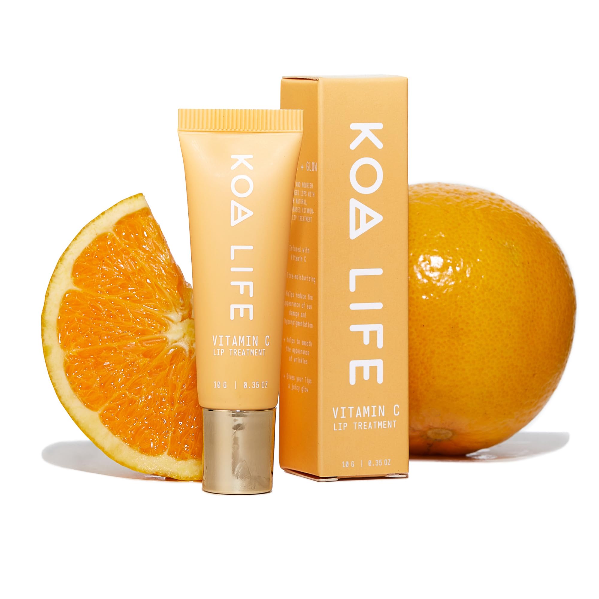 Koa Life Vitamin C Lip Treatment - Nourishing Lip Balm, Anti-Aging, Repairs  & Protects From Sun Damage, Glossy, All Natural Ingredients - Citrus 10 G:  Buy Online at Best Price in UAE -