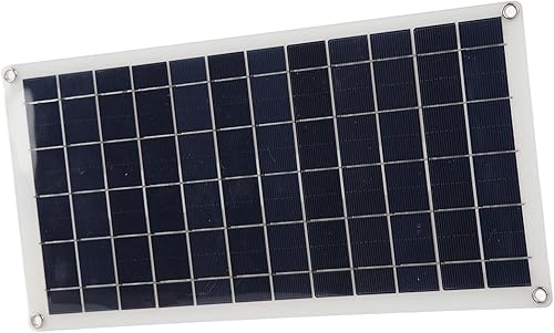 Miniatura 4 de Cargador de panel solar, panel solar monocristalino flexible de silicio cargador de batería 10W ahorro de energía alta eficiencia de conversión para
