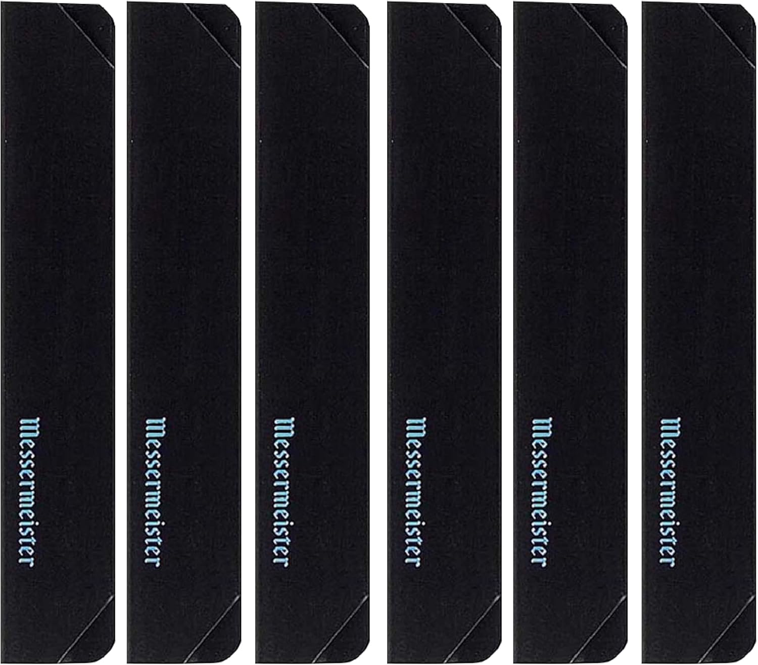 Messermeister 6Piece Steak Knife EdgeGuard, Black