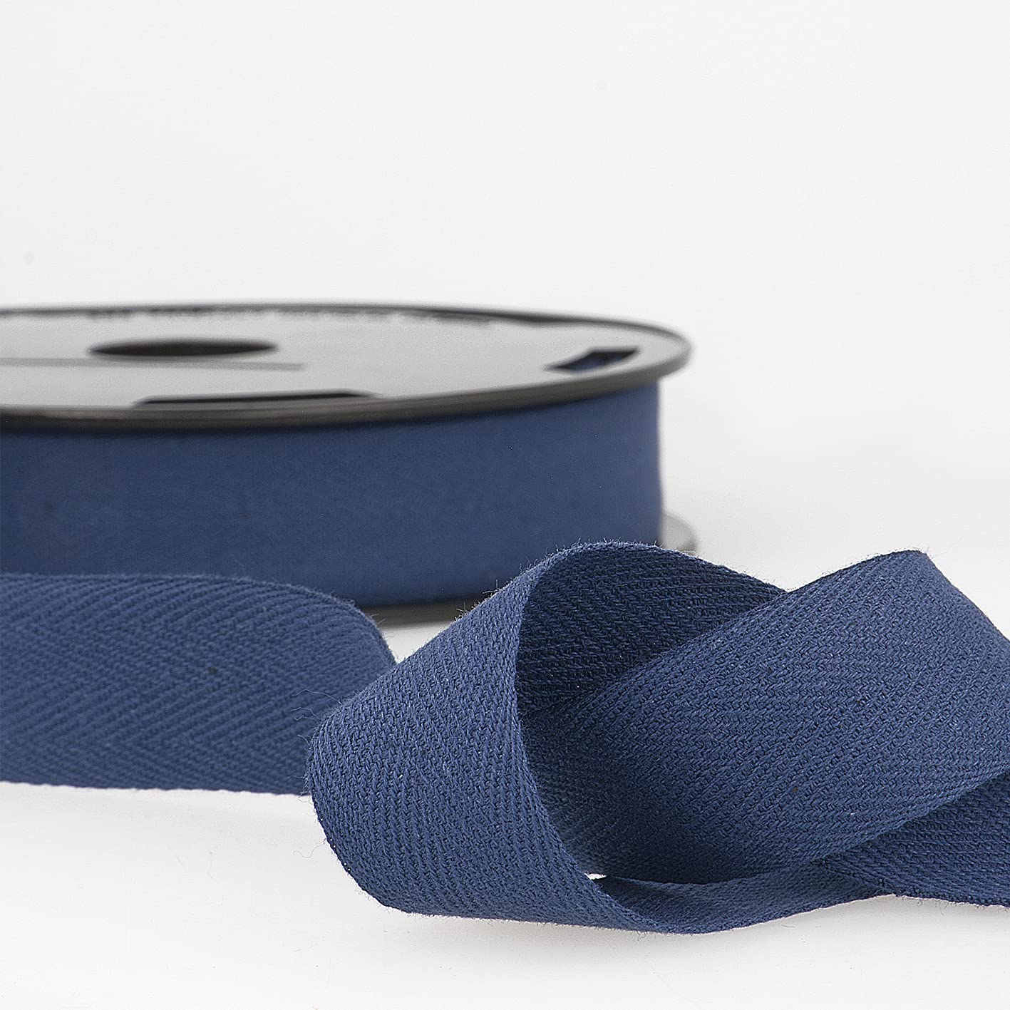 Navy Blue 30mm x 2m Cotton Twill Tape - Binding, Edging & Bunting โ image 1