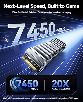 新品 2TB SSD X7400 M.2 PCIe 4.0 PS5対応 Amazon | SIX X7400Pro NVMe M.2 SSD PCIe Gen4x4 2TB M.2 2280