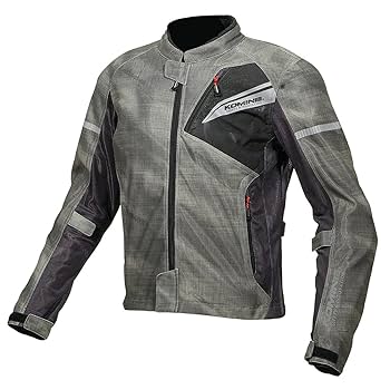 Amazon | [KOMINE] バイク用 ジャケット プロテクトフルメッシュ