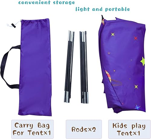 Miniatura 9 de Tienda de campaña para niños al aire libre, casa de juegos de interior para niños, tiendas de campaña para niños pequeños, juego de regalo para