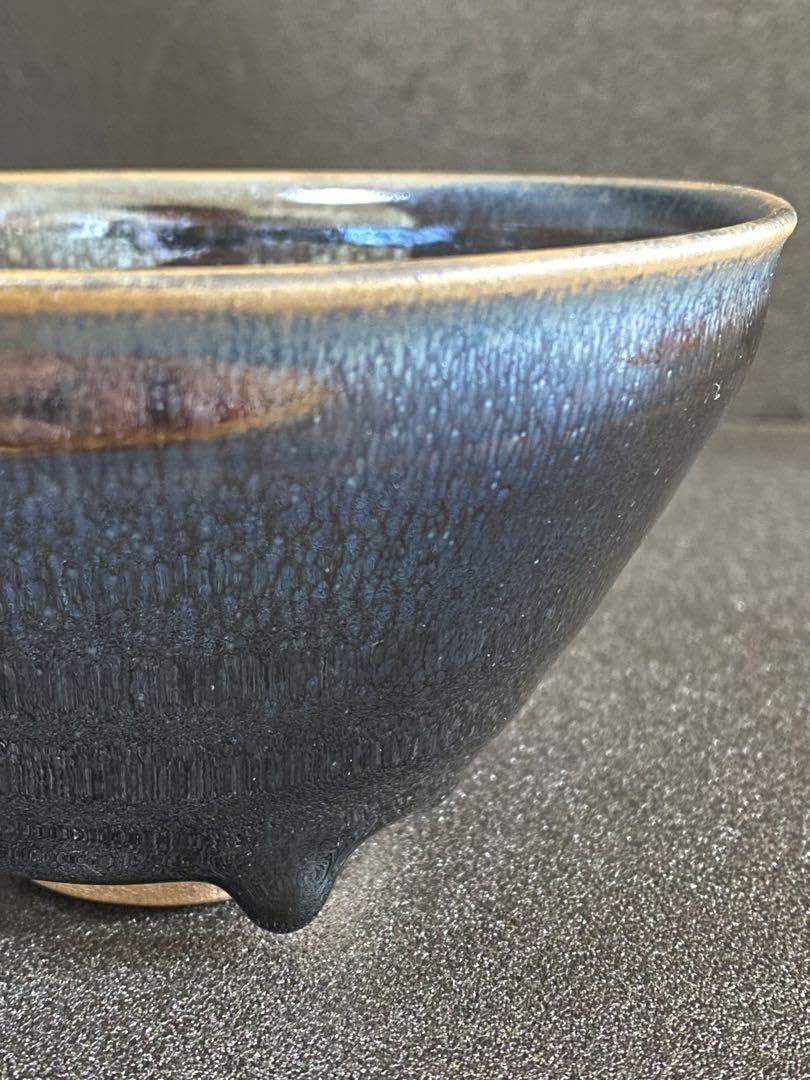 Amazon.co.jp: 建盞 天目茶碗 禾目天目 桶谷寧 #124 : 文房具