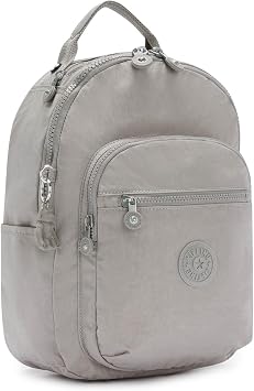 Kipling Backpacks SEOUL S, Grey (Grey Gris), One Size, SEOUL S