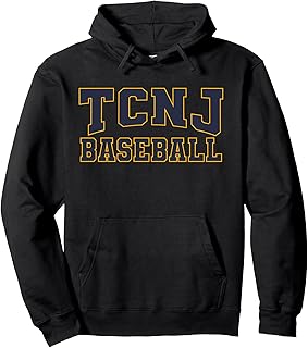TCNJ Baseball Sports Fan Pullover Hoodie