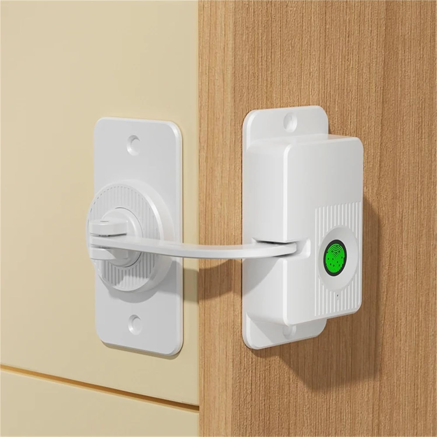 Fingerprint Refrigerator Lock with Strong Adhesive Backing, Capacity for 20 Fingerprints(V85-2)