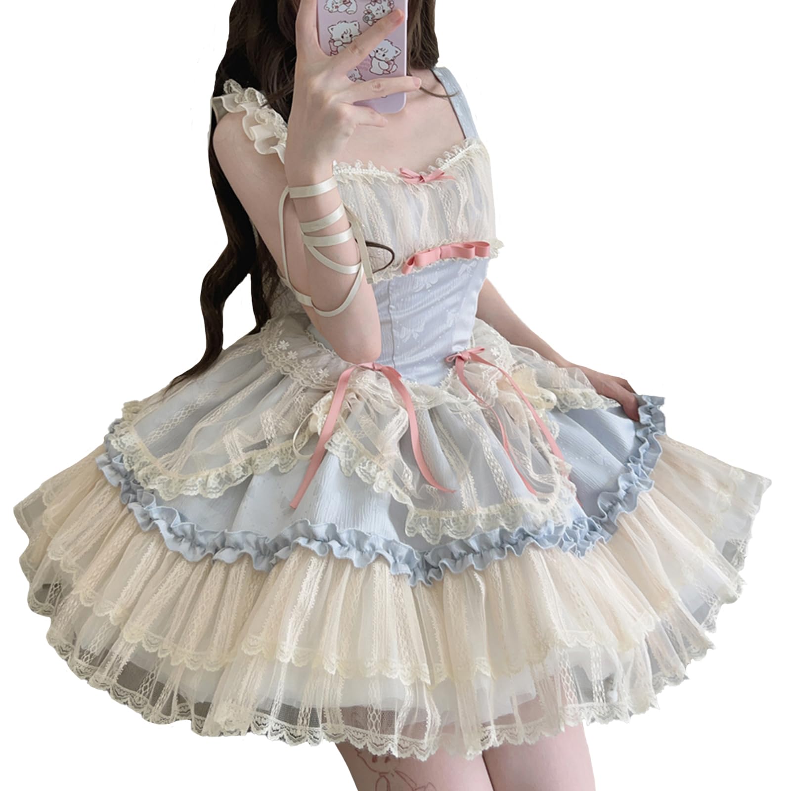 ロリータドレス JSK ゴスロリドレス 花嫁風 森ガール 姫様 アイドル衣装 Amazon.co.jp: [XHSUKADO] ロリータ JSK ジャンパースカート
