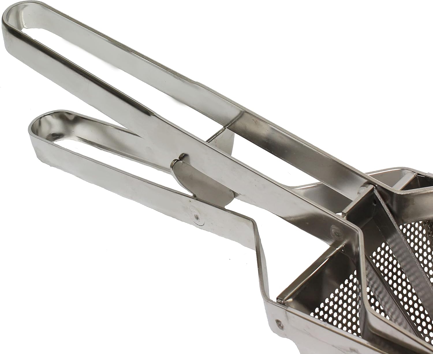 TrueCraftware- 16" Stainless Steel Potato Ricer- Heavy Duty Stainless Steel Potato Masher and Ricer Kitchen Tool Press and Mash Kitchen Gadget For Perfect Mashed Potatoes