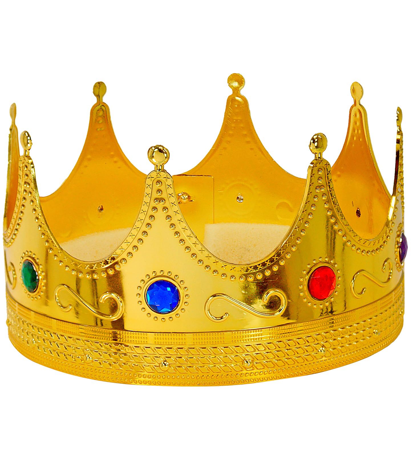 W WIDMANN MILANO Party Fashion - Costume Reine de Coeurs, robe, couronne, costume de conte de fées W WIDMANN MILANO Party Fashion - Costume Reine de Coeurs, robe, couronne, costume de conte de fées