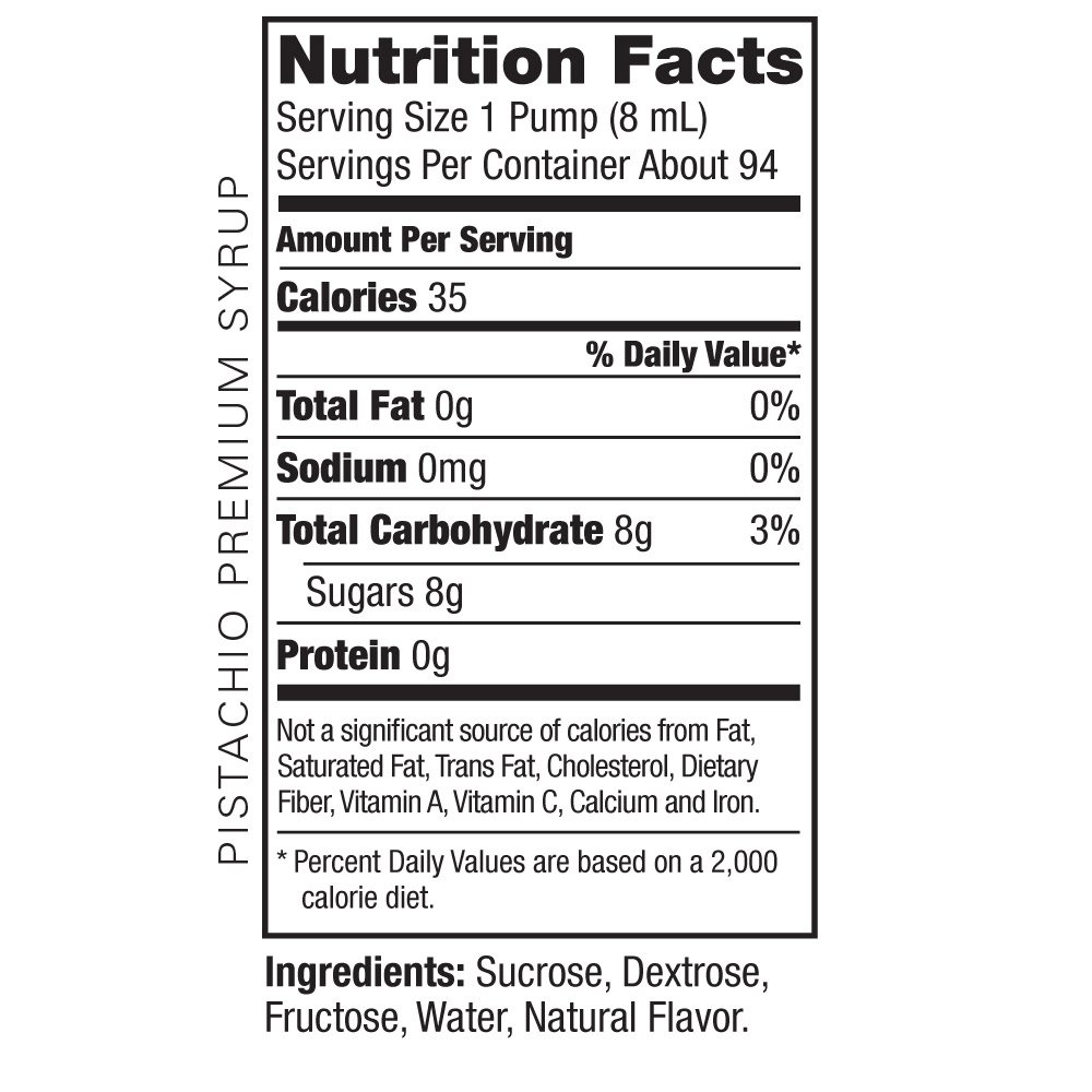 Amoretti Premium Syrup, Pistachio, 25.4 Ounce (Pack of 12)