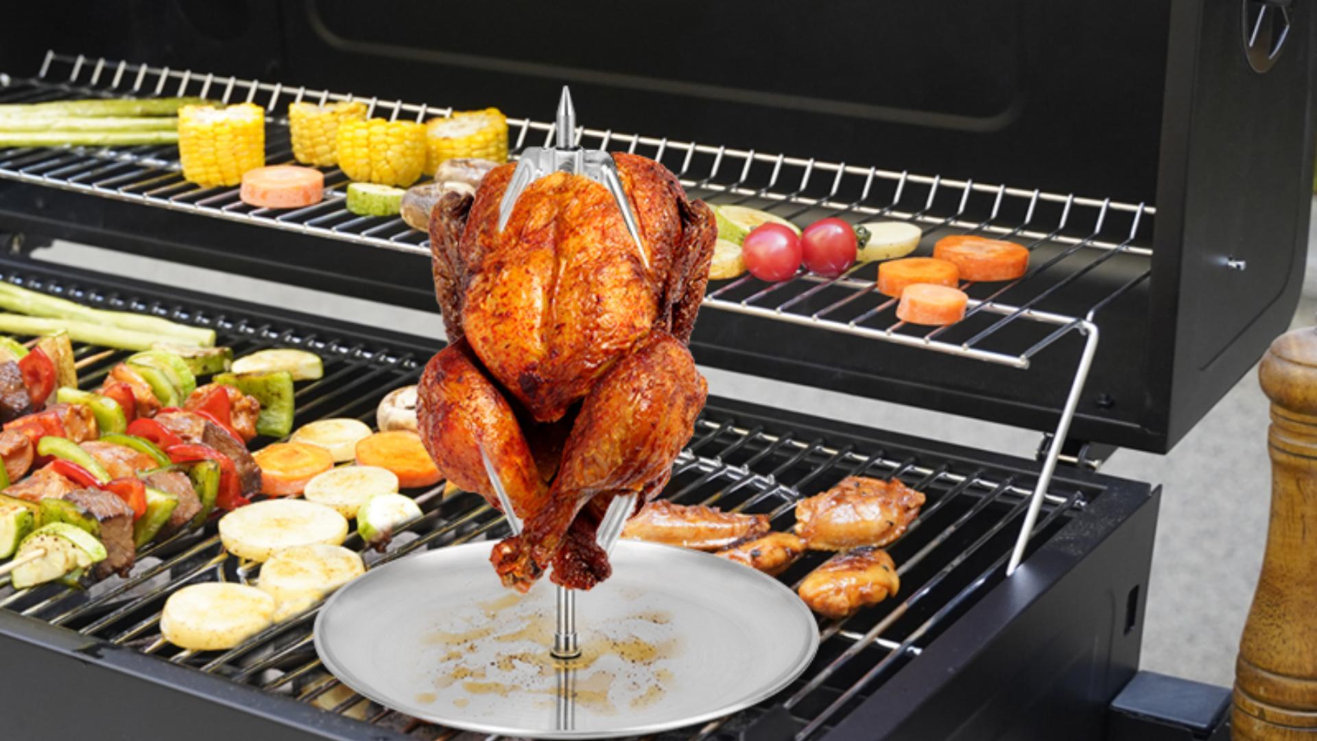 Amazon.com: Skyflame Al Pastor Skewer for Grill, Brazilian Spit