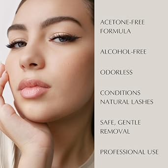 Xtreme Lashes Professional Lash Extension Adhesive Remover | 0.34 Fl Oz (10 mL), Gentle Eyelash Extension Glue Remover, Acetone-Free, Alcohol-Free, Odorless