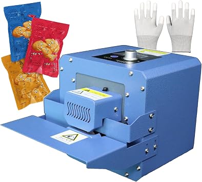 Auto Continuous Sealing Machine 300W Food Heat Sealer Machine, Automatic Plastic Bag Heat Sealing Machine 5m/min, Auto Food Packaging Machine for Bags Films, Foil Bag, Paper Bag