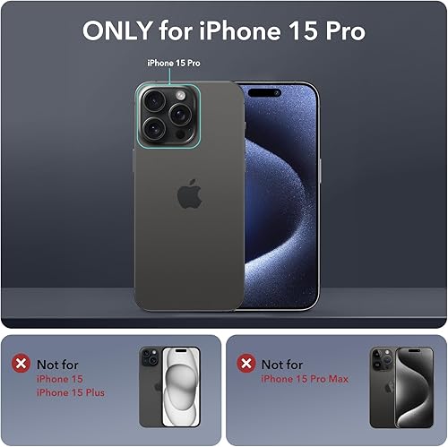 Miniatura 2 de ESR Funda para iPhone 15 Pro, carcasa MagSafe de cuerpo completo, supera la protección de grado militar, funda magnética para iPhone 15 Pro, funda