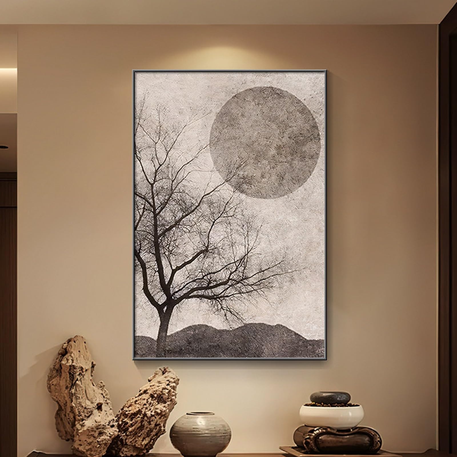 Cuadro decorativo cubre contador para pared de salón comedor moderno