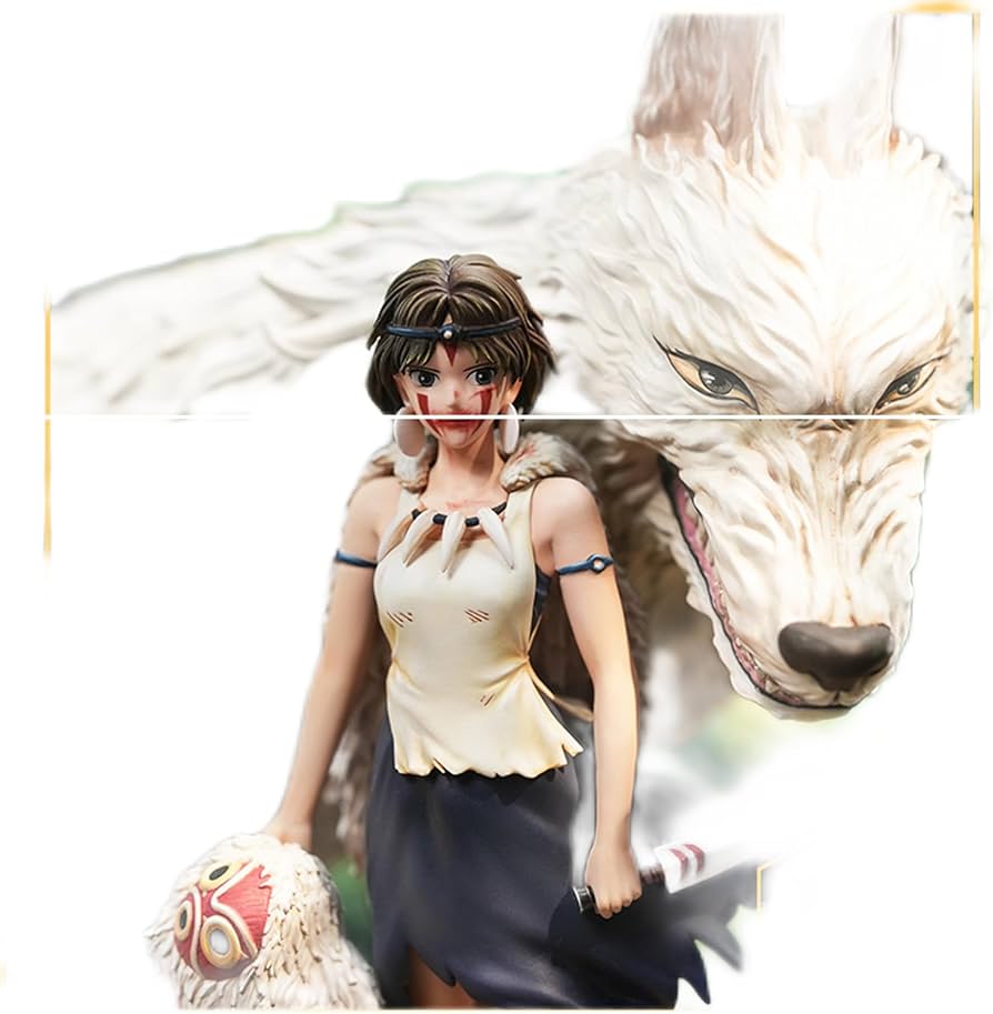 ✧もののけ姫 フィギュアセット✧ Amazon.co.jp: RoBeKaU もののけ姫 フィギュア ガレージキットシーンの