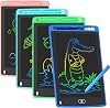 4 Paquete de Tableta de Escritura LCD para Niños, Tablero de Dibujo de 8.5 Pulgadas a Color, Juguetes Educativos de Aprendizaje, Regalos de Cumpleaños para Niños y Niñas de 3 4 5 6 7 8 Años 1