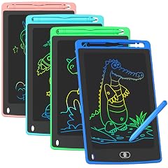 4 Pack LCD Writing Tablet for Kids 8 5 Inch Colorful Doodle Board Drawing Tablet Educational Learning Toys