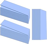 Vista 1 de UCEC 30 almohadillas térmicas de silicona GPU, almohadilla térmica reutilizable para CPU, almohadillas térmicas de GPU, almohadilla térmica SSD