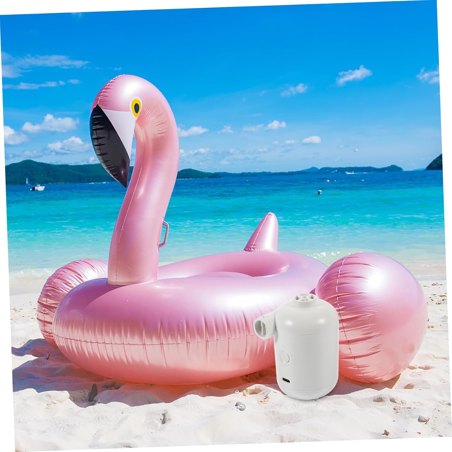Electric Pump Wet Dry Vacuum Cleaner Hand Pump for Vacuum Bags Pump for Inflatables Handheld