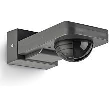 SEBSON PIR Sensor Outdoor IP65 - Surface Ceiling Wall Mounted, Programmable, 20m/360  - Infrared Motion Sensor for LED Lights with 3 Sensors, 3-Wire