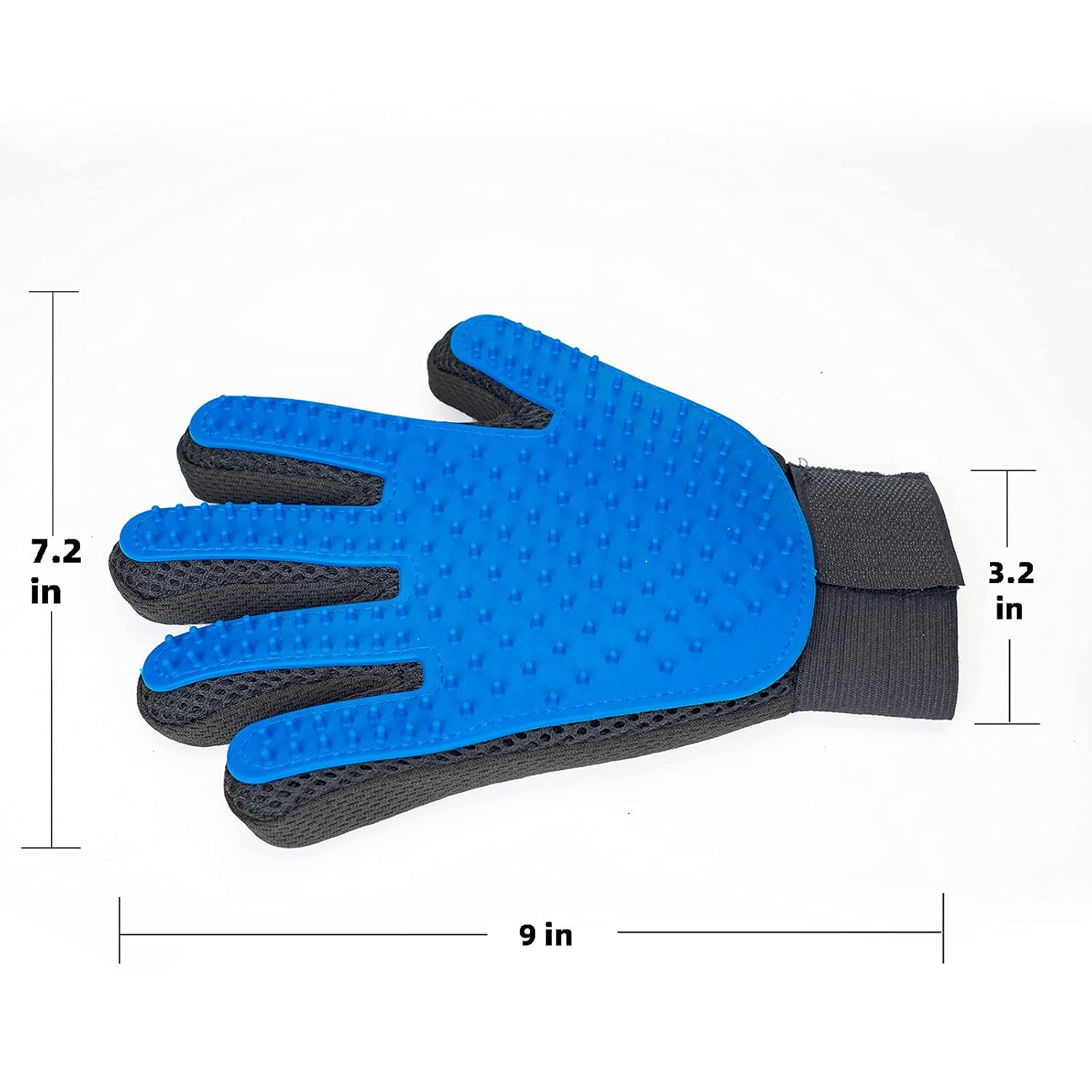 Efficient Pet Hair Remover -Pet Grooming Glove - Perfect for Dog & Cat with Long & Short Fur - 1 Pair : Books