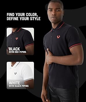 True Religion Men's Crafted with Pride Polo Shirt – Polo Shirts