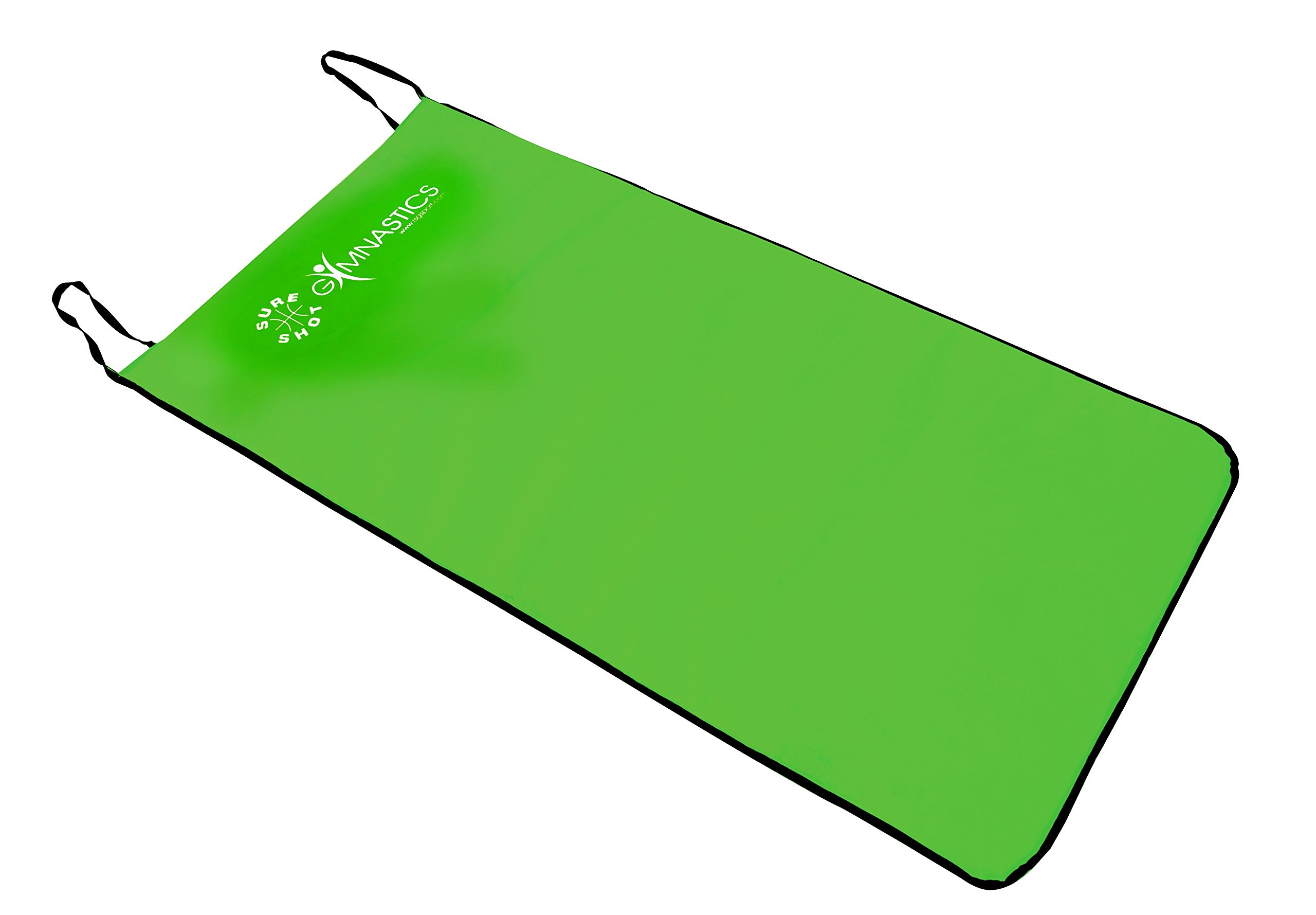 Sure Shot Non-Slip Aerobic Mat-Lime Green, 1 0.5 m x 10 mm