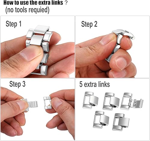 Miniatura 7 de DZTXYP Correas de metal con bonito diseño animal para Apple Watch para mujer, compatible con iWatch Series 987654321SE tamaño 1.496 in 1.575 in